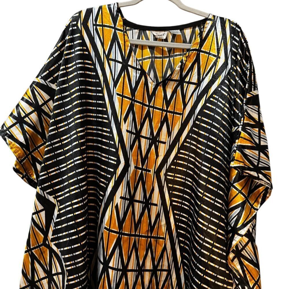 Vintage Sante' Classics Geometric Kaftan – One Size - Picture 3 of 5